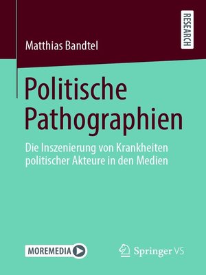 cover image of Politische Pathographien